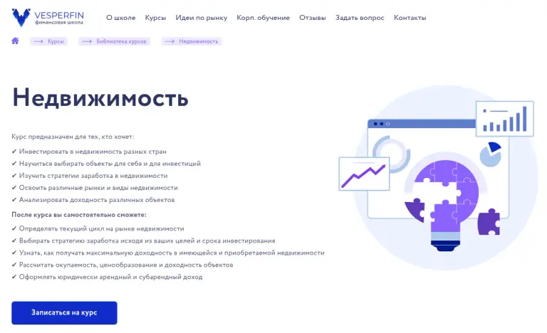 недвижимость весперфин