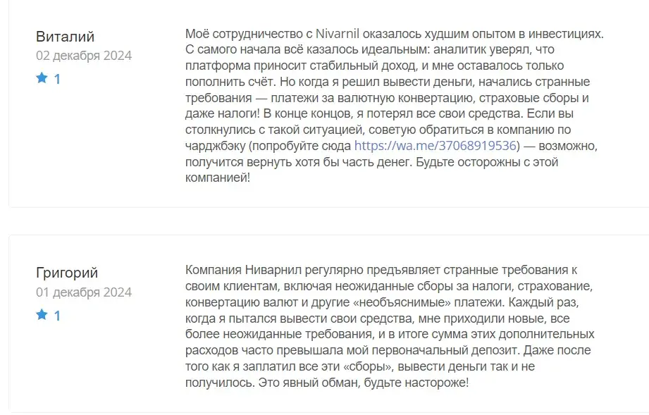 nivarnil скам