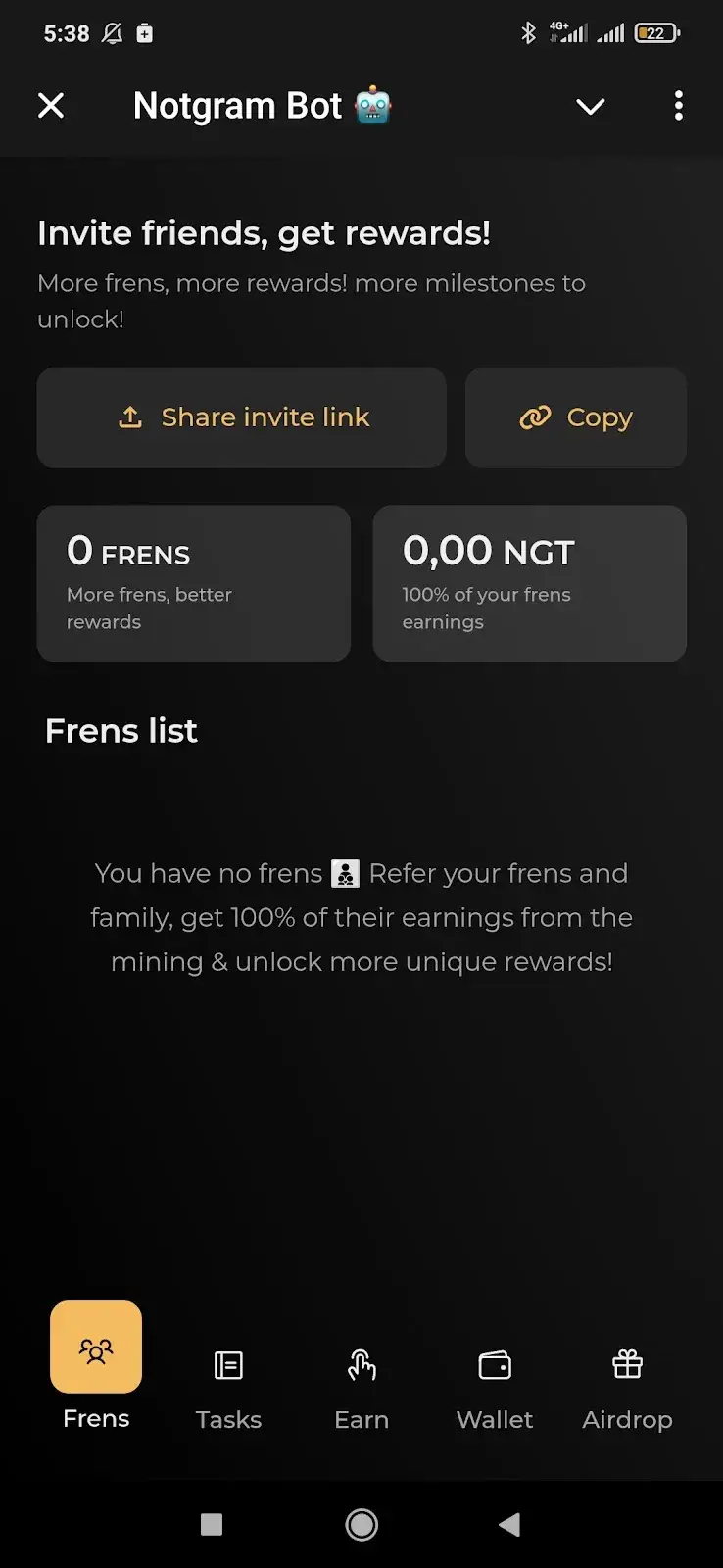 Notgram Game bot