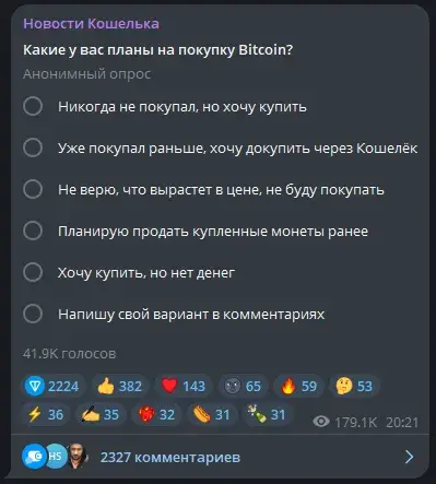 wallet news телеграмм