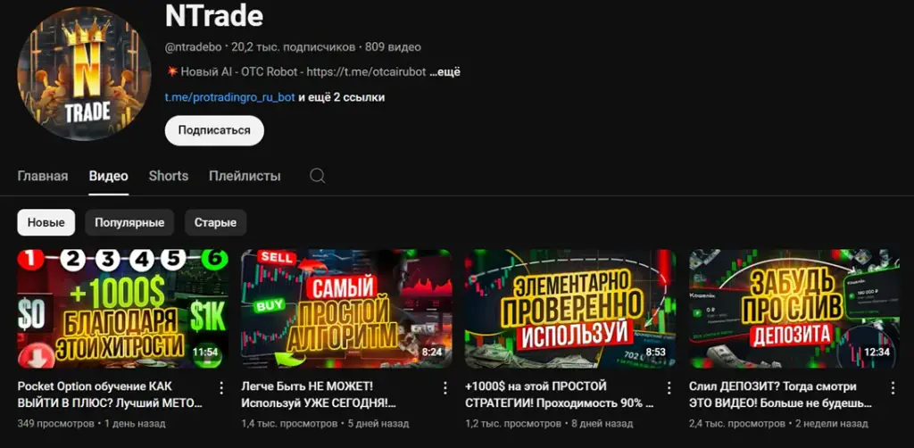 Ntrade Free Group Лучшие Трейдинг Сигналы