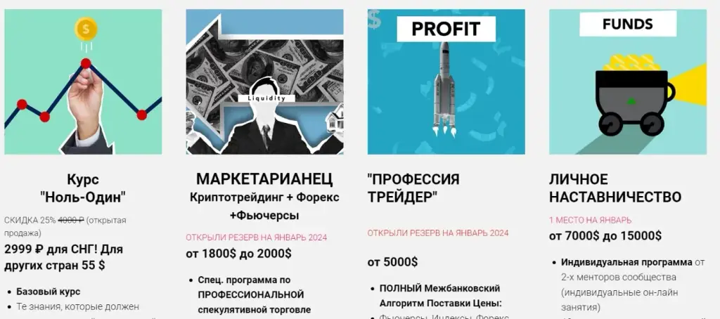 Nzt trader тарифы
