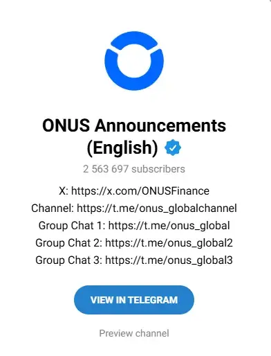 onus globalchannel