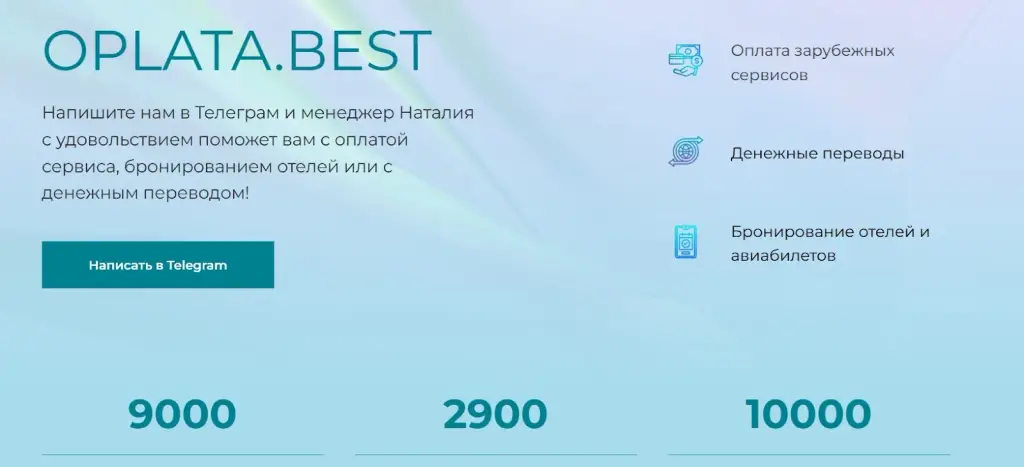оплата бест