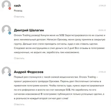 Orexov trading Orexov trading