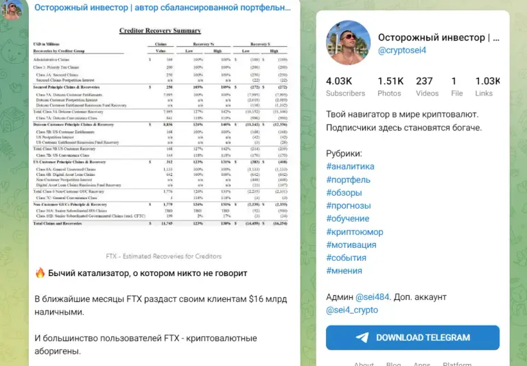 Осторожный Инвестор