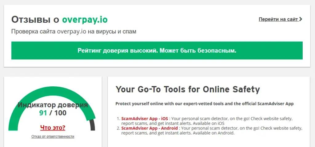 overpay отзывы