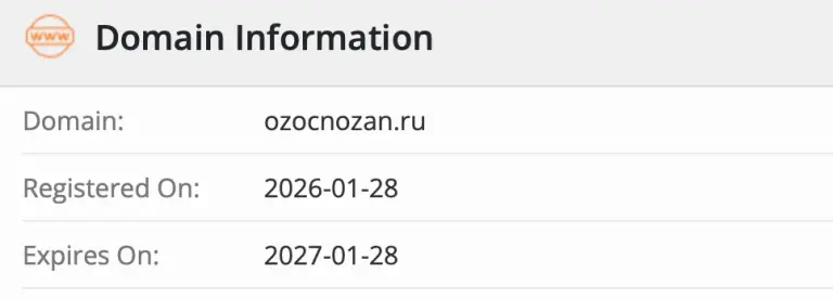 ozocnozan ru