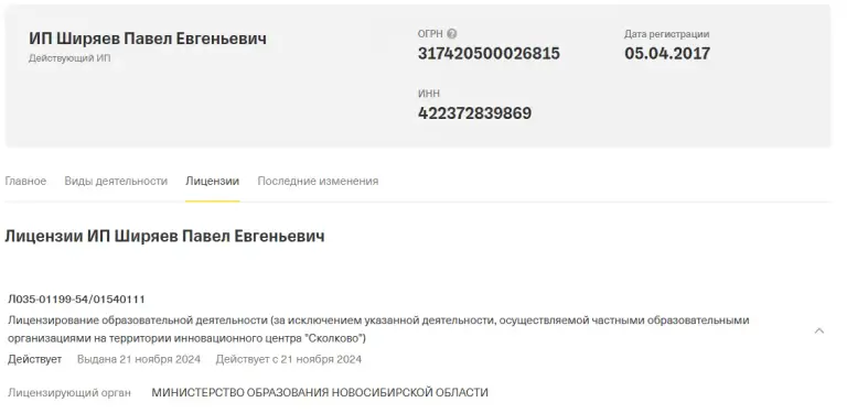 павел ширяев