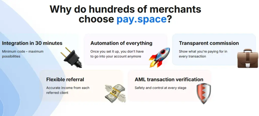 Spacewallet app