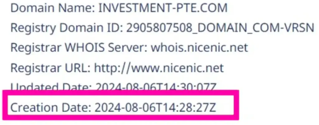 investment pte com