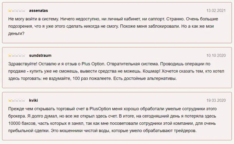 plus option