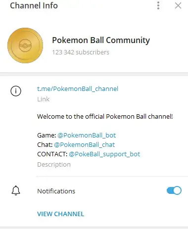 pokemon ball телеграм