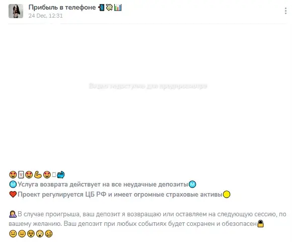 Прибыль в телефоне