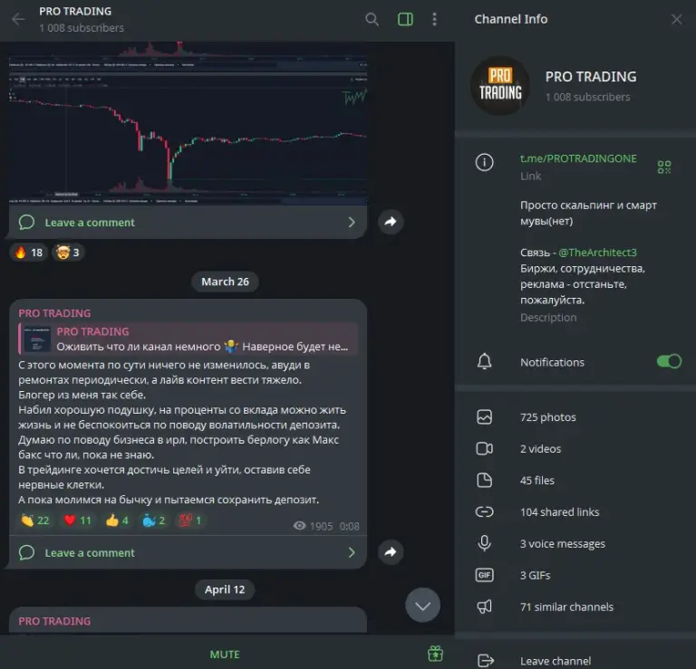 pro trading