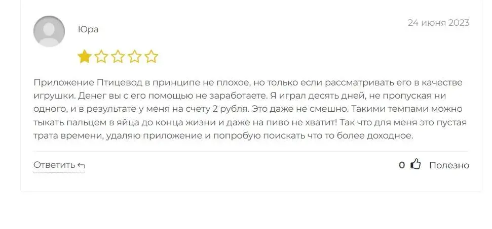 птицевод телеграмм заработок отзывы