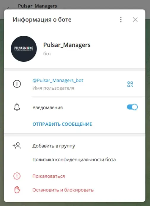 «Пульсар Майнинг» отзывы