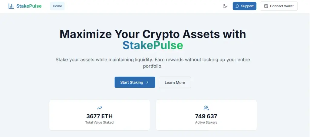 не выводятся монеты с pulse stake com