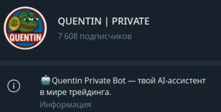 quentin private bot