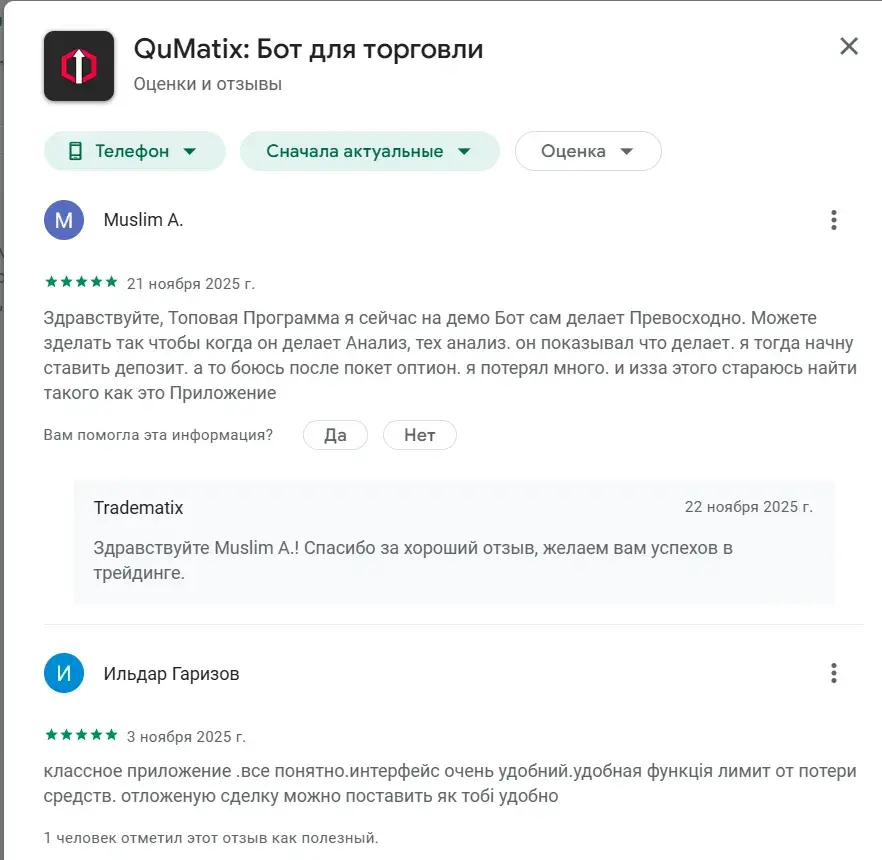 qumatix отзывы