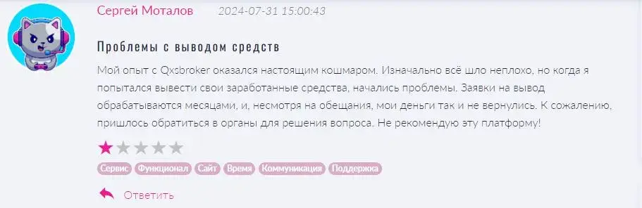 qxs брокер