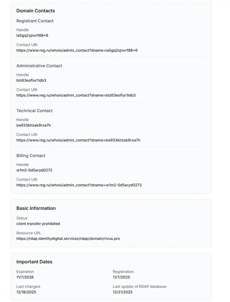 rivus pro отзывы