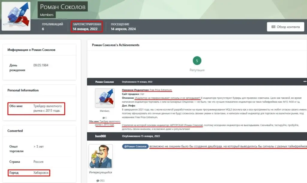 роман соколов трейдер
