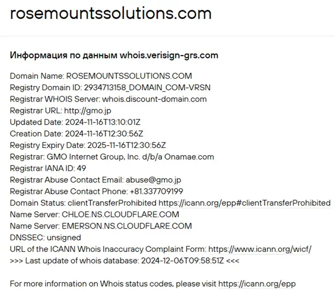 rosemount solutions
