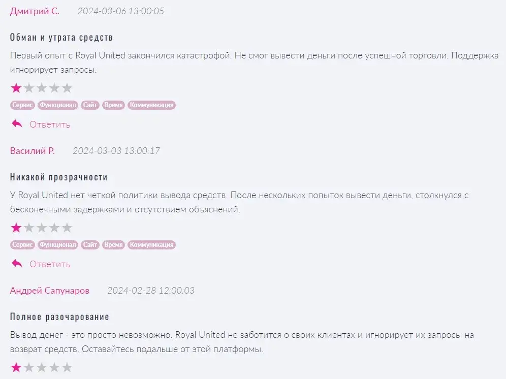 https rubroker com отзывы