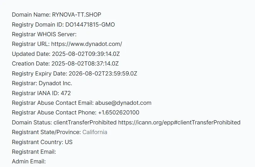 rynova tt отзывы