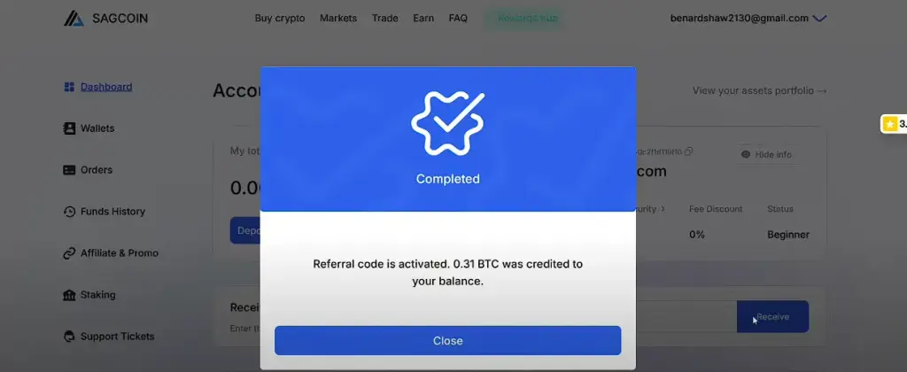 sagcoin биржа