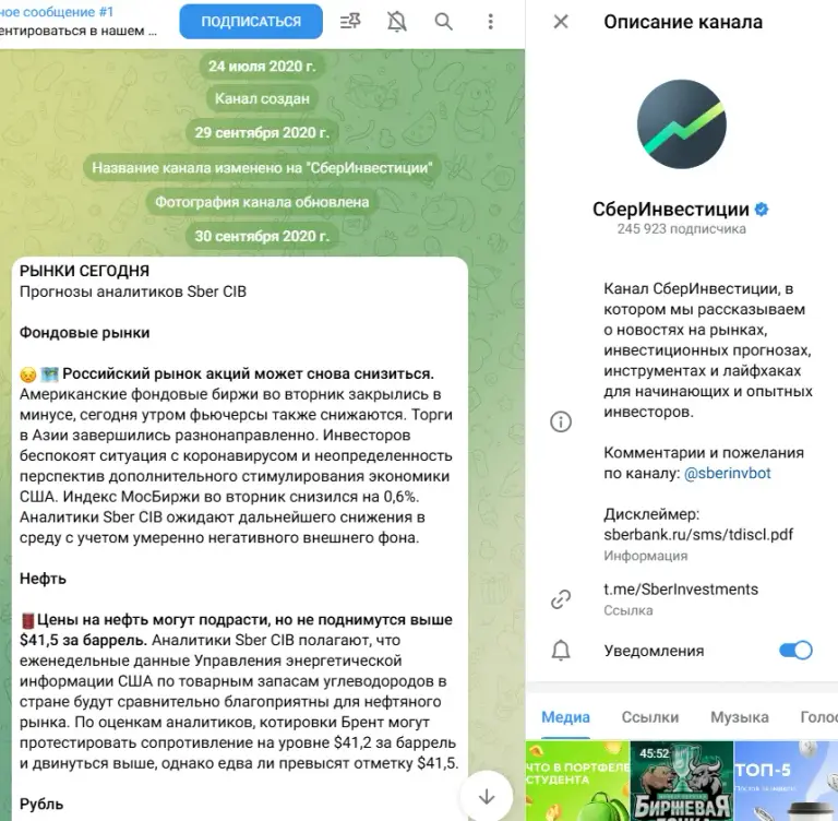 Сбер инвестиции