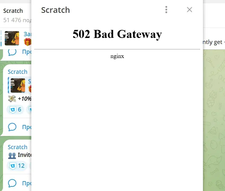 scratch telegram