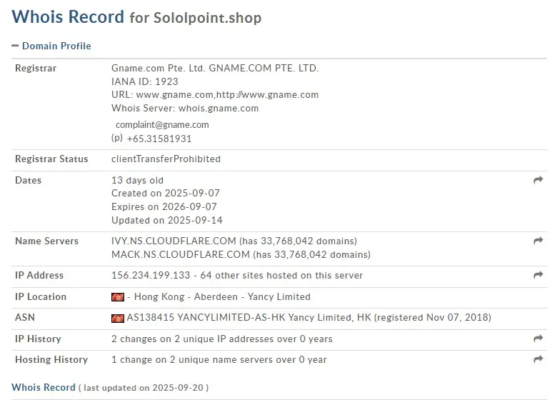 sololpoint shop