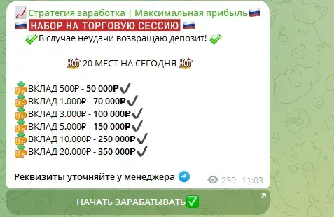 Экономическая стратегия Стабильный доход