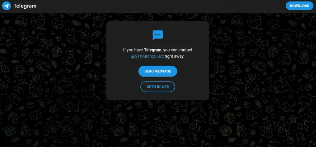 stx airdrop bot