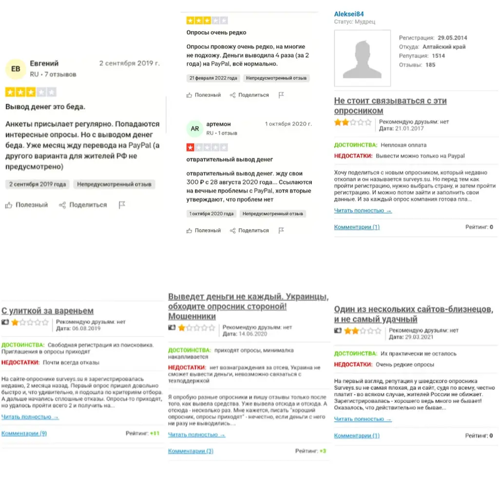 support surveys su