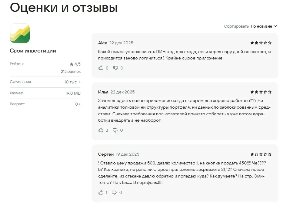 свои инвестиции рсхб брокер