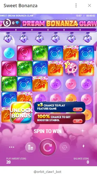 sweet bonanza тг