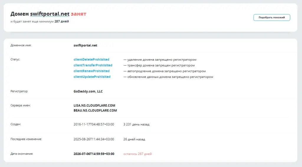 swiftportal net отзывы