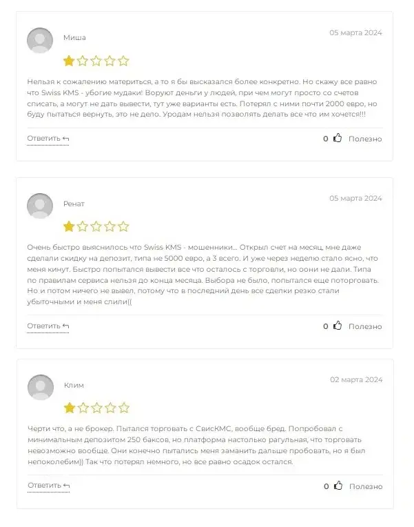 проект swiss kms