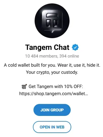 tangem кошелек