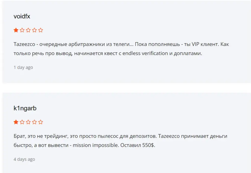 tazeezco отзывы