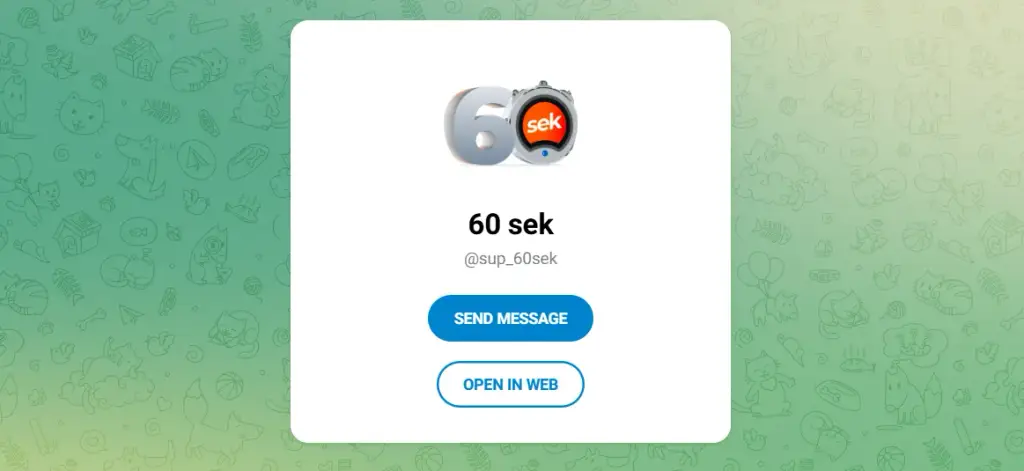 tg60sek bot