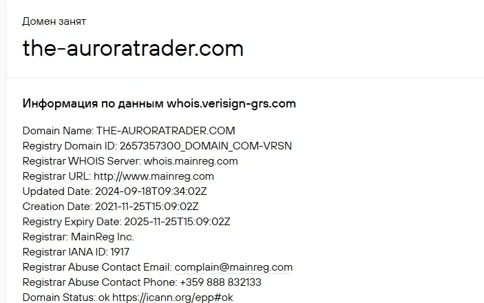 aurora trader отзывы aurora trader отзывы
