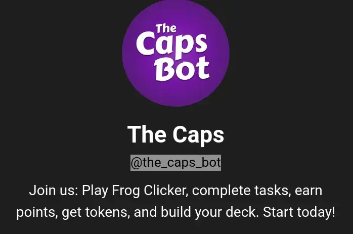 the caps trading card game