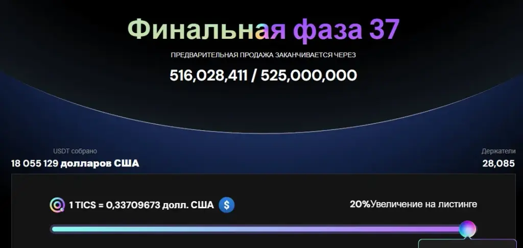 tics qubetics новости