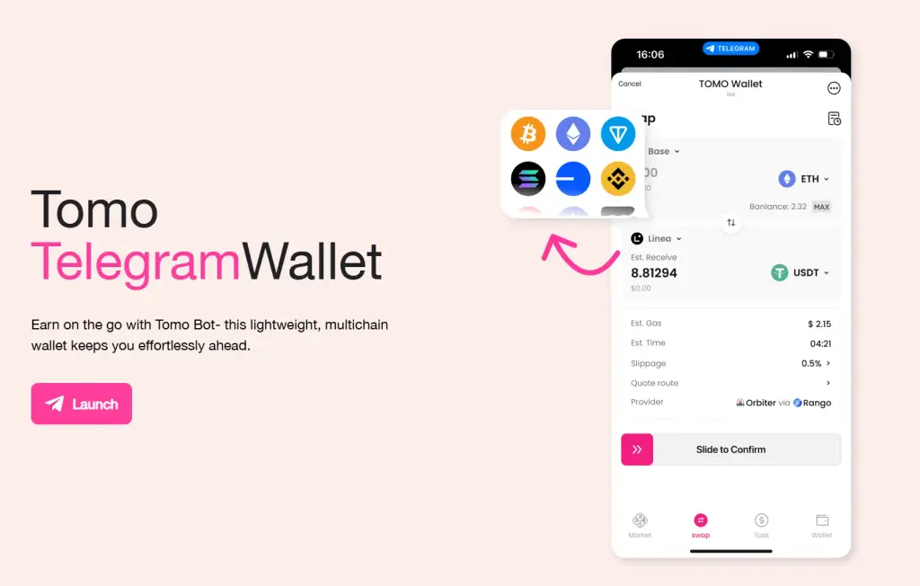 tomo wallet