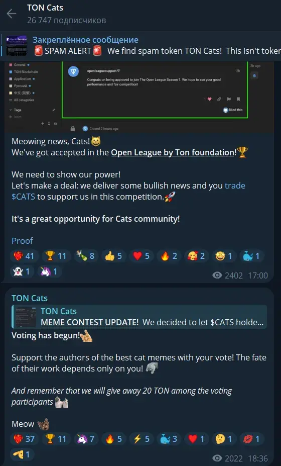 ton cat