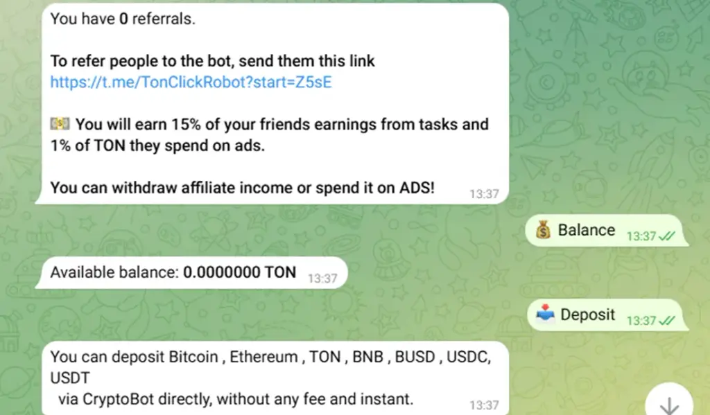 ton click bot